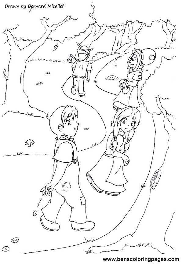 hansel & gretel story book