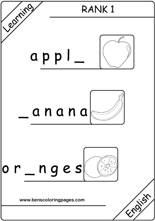 learning english for kids