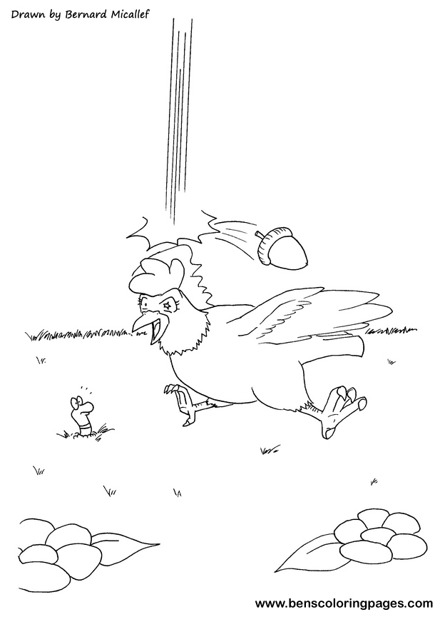chicken licken and the acorn