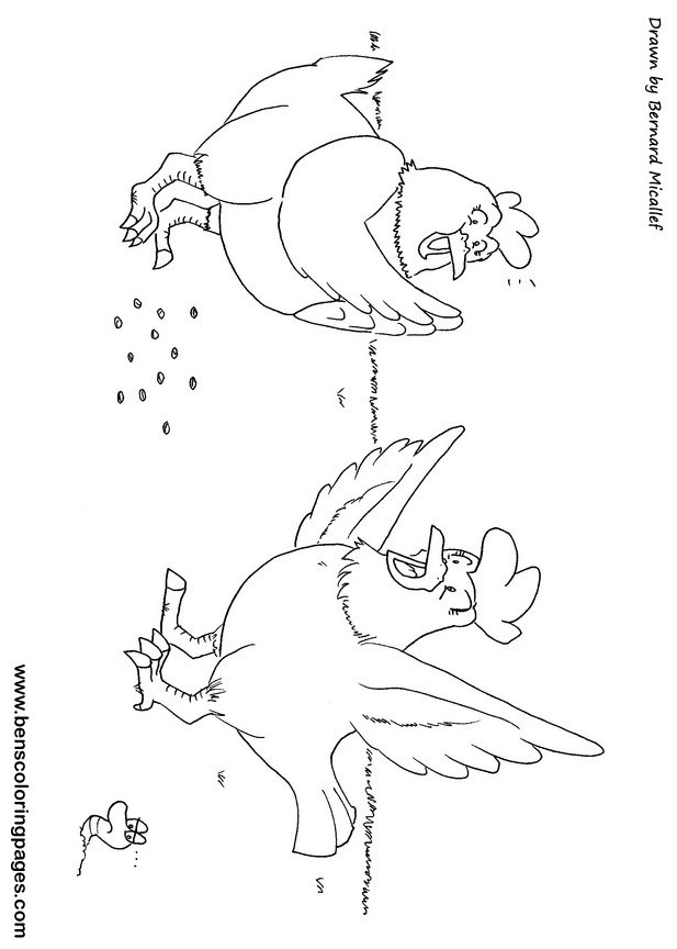 chicken licken and hen len character