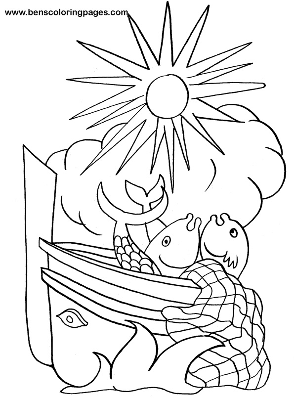Malta coloring picture for kids