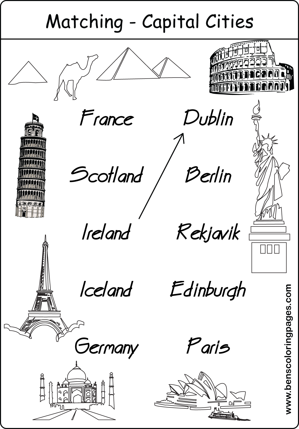 capital city excercise