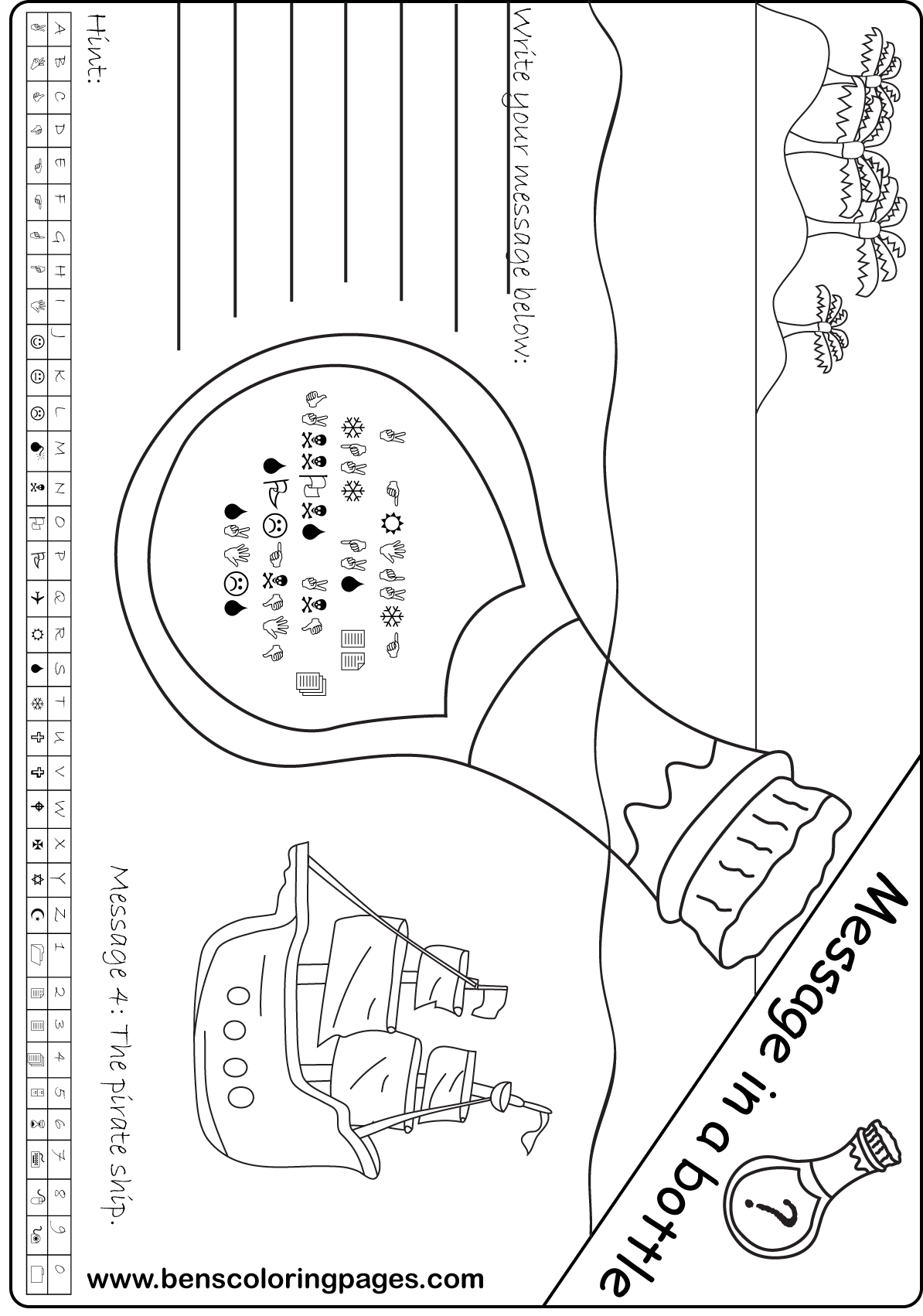 puzzle discover the pirate ship