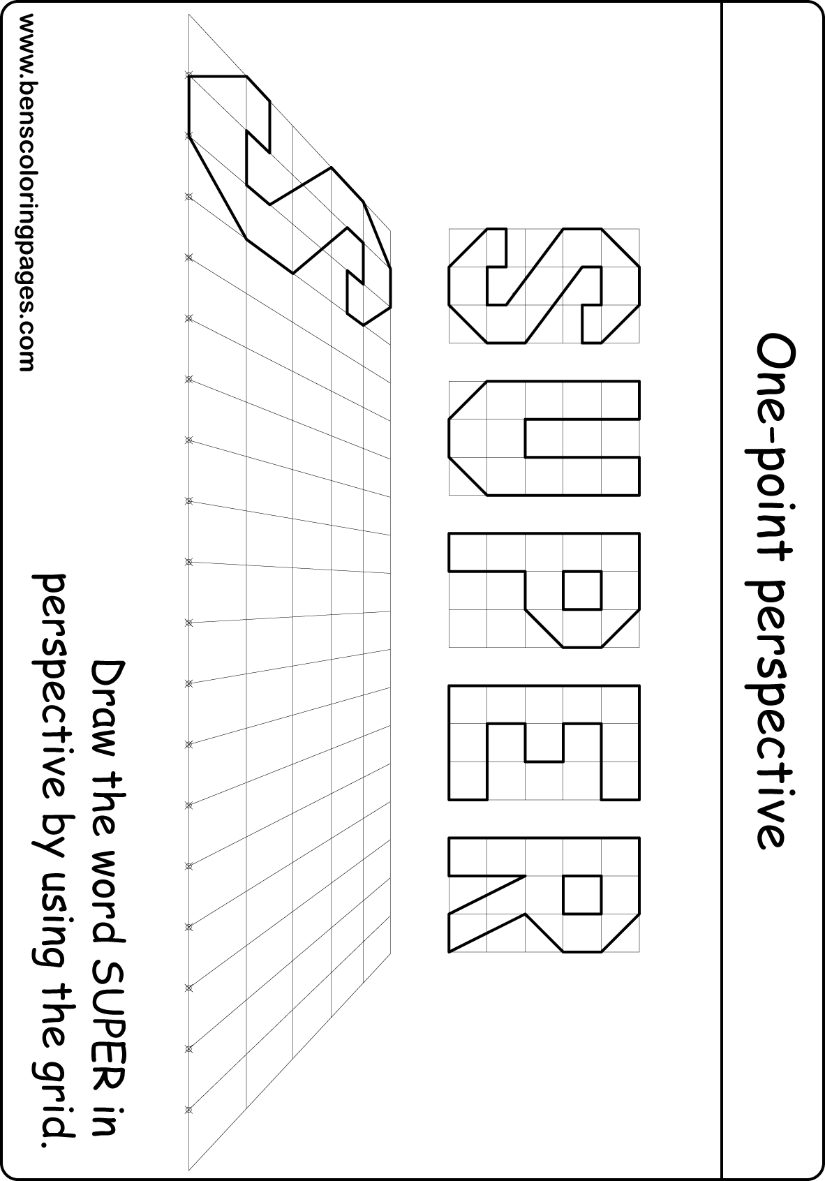 1 point perspective design