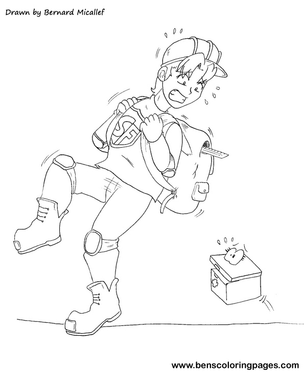 School bag hazard