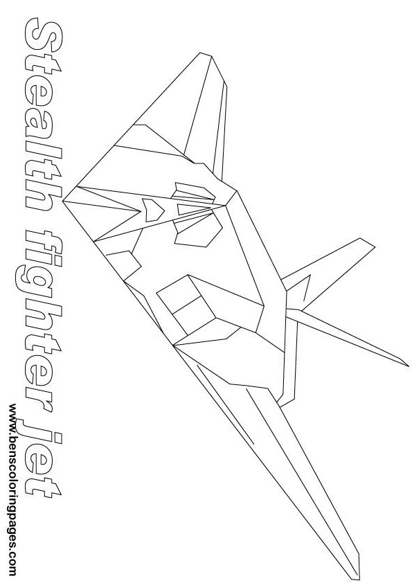stealth jet fighter
