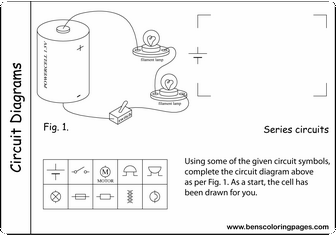 circuit diagram in series