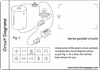 circuit diagram in series-parallel