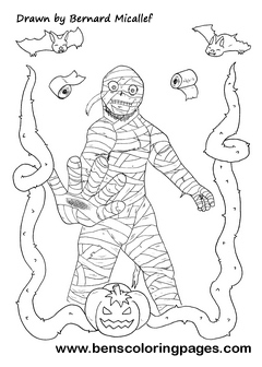 halloween mummy