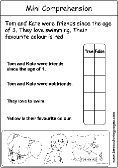 mini-comprehension