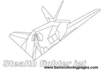 stealth fighter plane