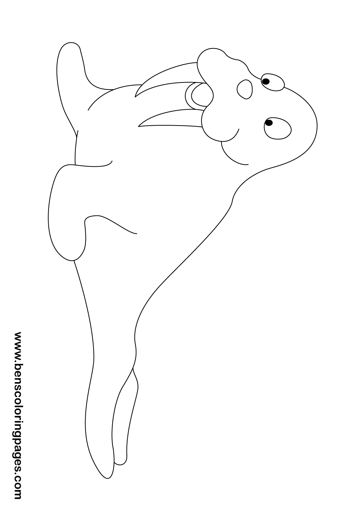 walrus drawing to color